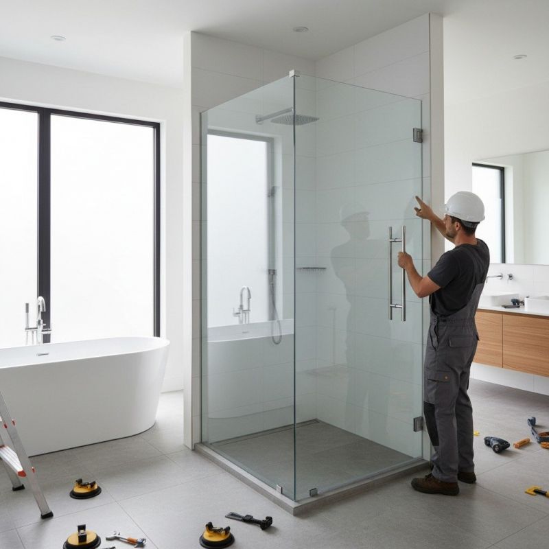 Local Glass Shower Door Installation in De Pere, WI