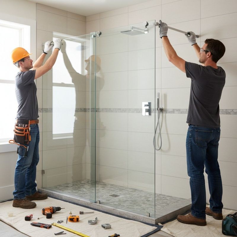 Local Glass Shower Door Installation in Kannapolis, NC